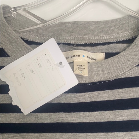 Urban Outfitters, Blue and grey striped tunic - Picture 3 of 4